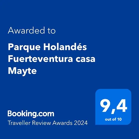 Parque Holandes Fuerteventura Casa Mayte Дом отдыха *